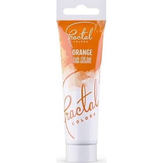 Gélová farba Fractal – Orange (30 g) 6190 dortis