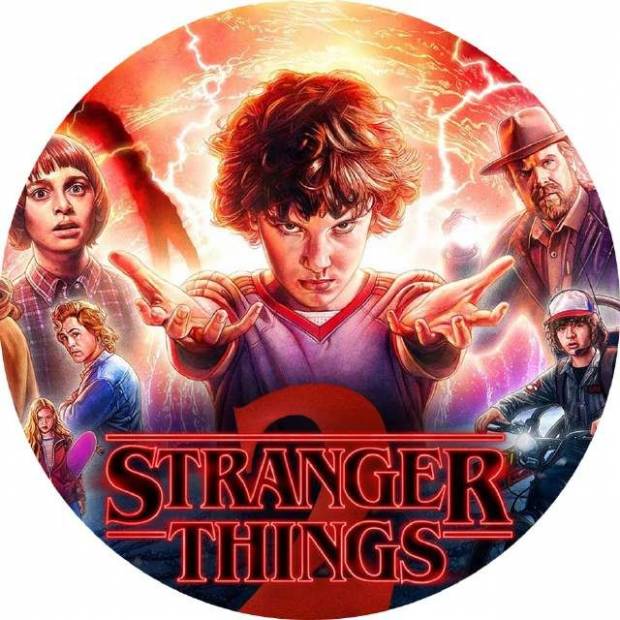 Jedlý papier Stranger Things 19,5cm - Pictu Hap