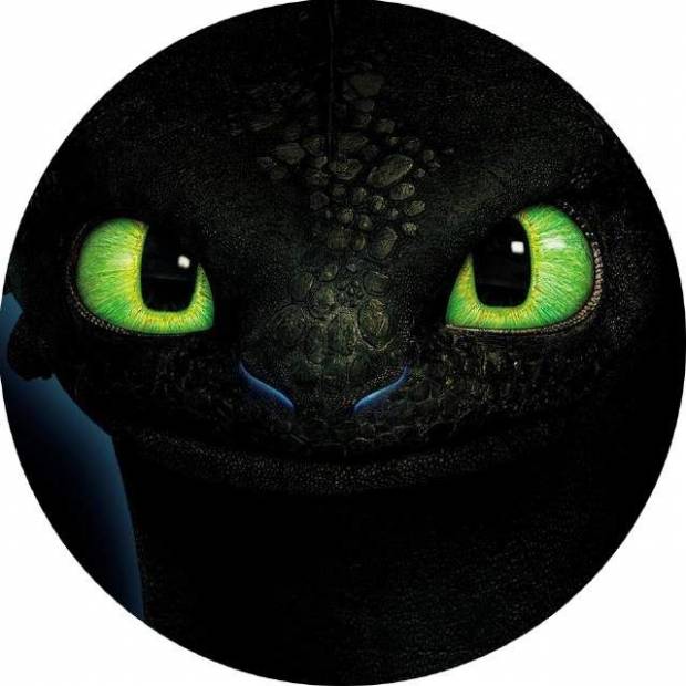 Jedlý papier Toothless 19,5cm - Pictu Hap