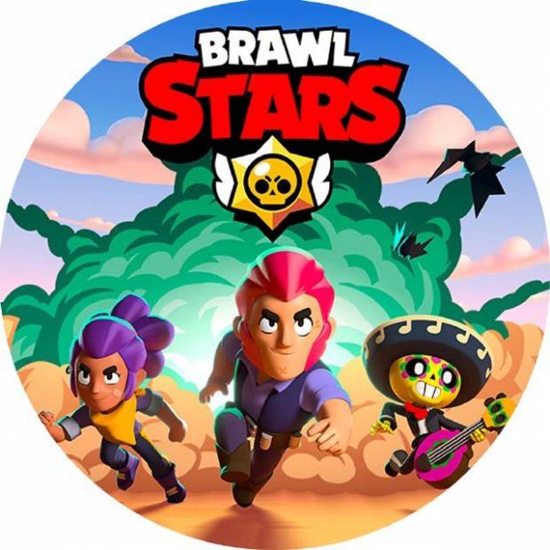 Jedlý papier Brawl Stars 19,5cm - Pictu Hap