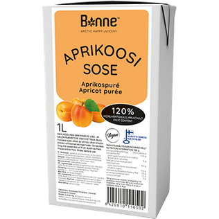 Ovocné pyré 100% marhuľa 1l - Bonne