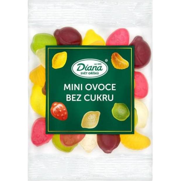 Diana Mini ovocie bez cukru (100 g) - dortis