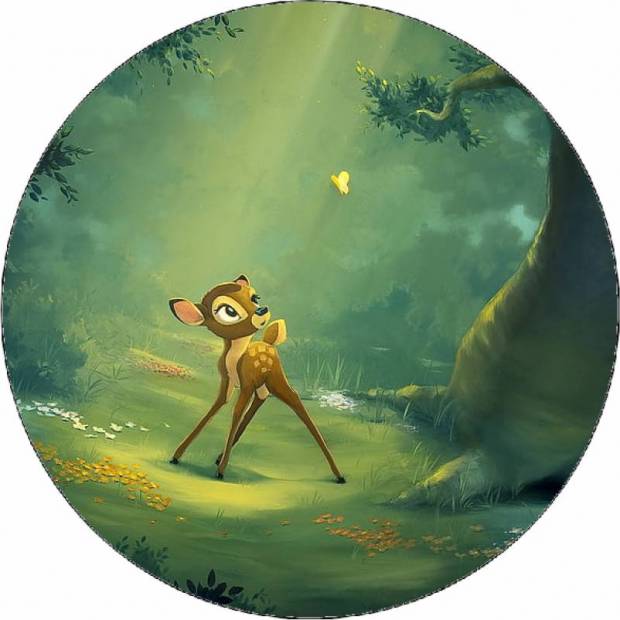 Jedlý papier Bambi v lese 19,5 cm - Pictu Hap