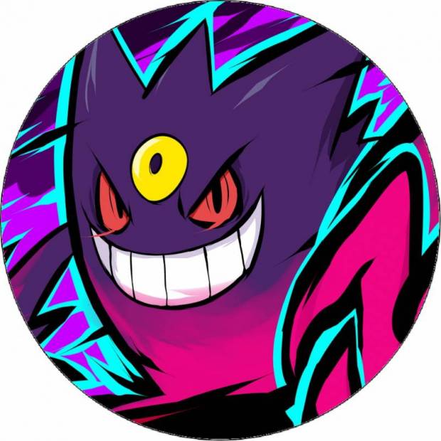 Jedlý papier Pokémon Haunter 19,5 cm - Pictu Hap