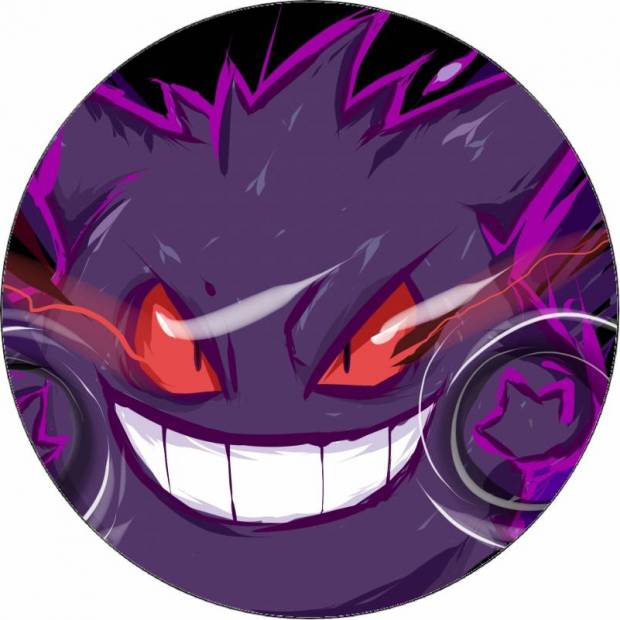 Pokémon Gengar jedlý papier 19,5 cm - Pictu Hap