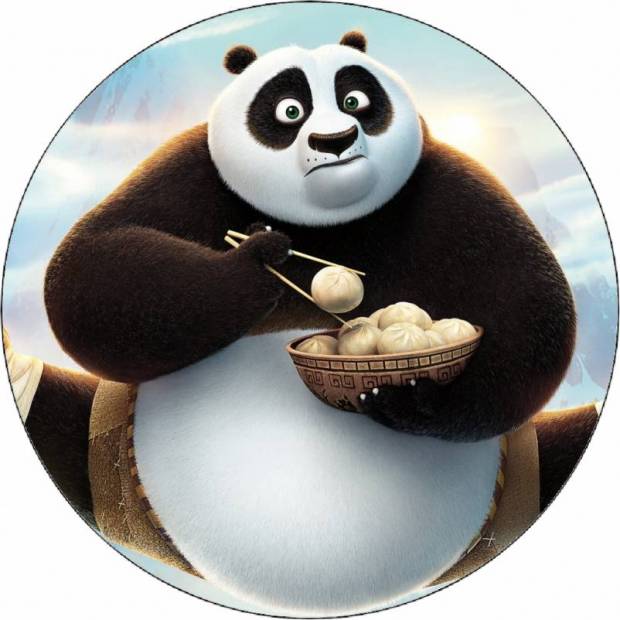 Jedlý papier Kung Fu panda Po 19,5 cm - Pictu Hap