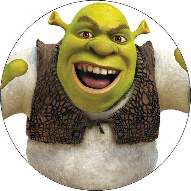 Jedlý papier Shrek 19,5 cm - Pictu Hap