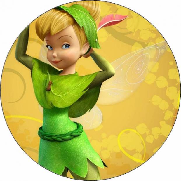 Jedlá papierová víla Zvonilka ako Peter Pan 19,5 cm - Pictu Hap