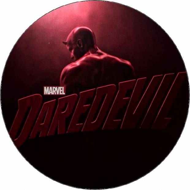 Jedlý papier Daredevil logo 19,5 cm - Pictu Hap