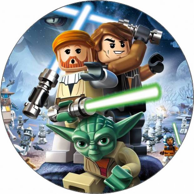 Jedlý papier Lego Star Wars 19,5 cm - Pictu Hap