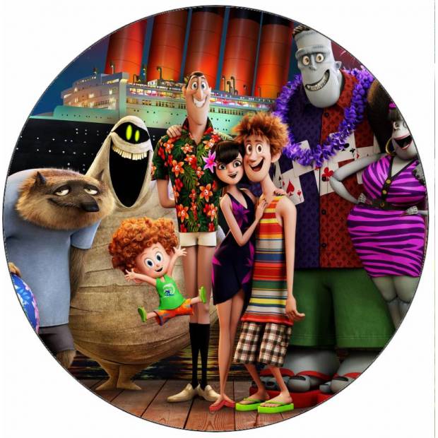 Jedlý papier Hotel Transylvania výletná loď 19,5 cm - Pictu Hap