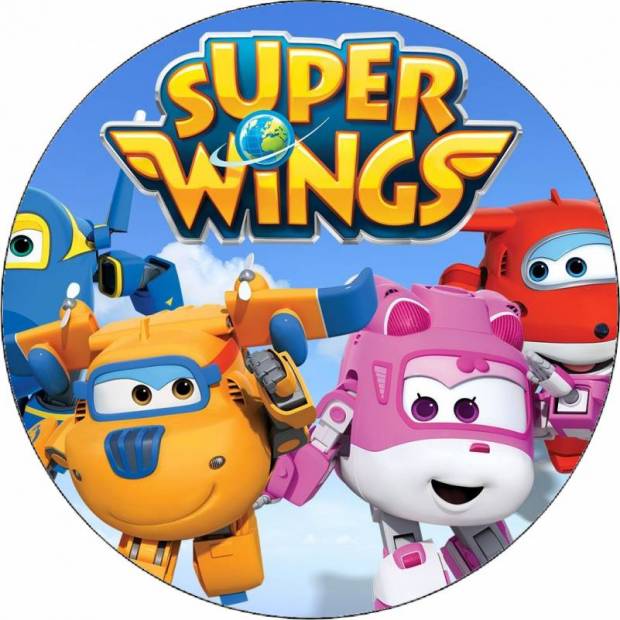 Jedlý papier Super Wings 19,5 cm - Pictu Hap