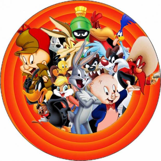 Postavičky z jedlého papiera Looney Tunes 19,5 cm - Pictu Hap