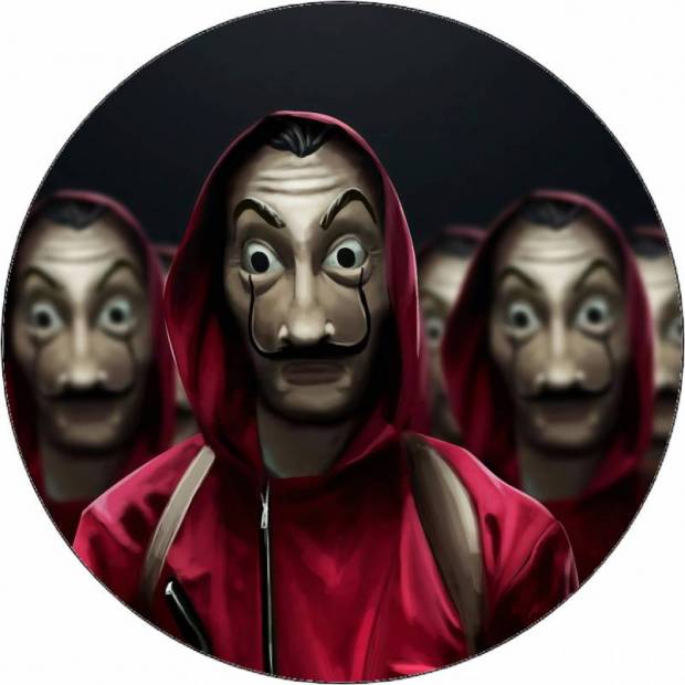 Domček z jedlého papiera - La casa del papel 19,5 cm - Pictu Hap