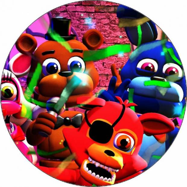 Jedlý papier Five Nights at Freddy's FnaF World 19,5 cm - Pictu Hap