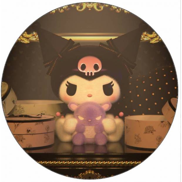 Jedlý papier Kuromi pirate 19,5 cm - Pictu Hap