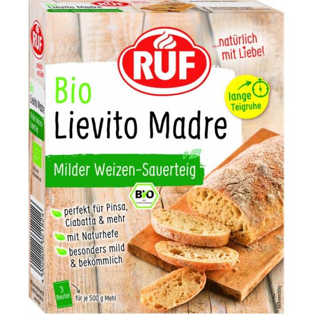 Organické droždie 105g - RUF