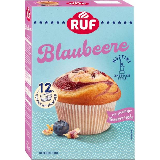 Zmes na čučoriedkové muffiny - RUF