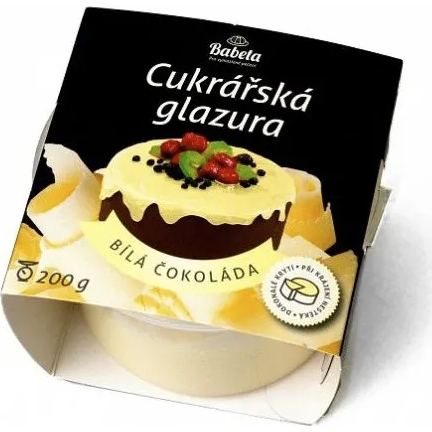 Biela čokoládová poleva 200g - Kovandovi