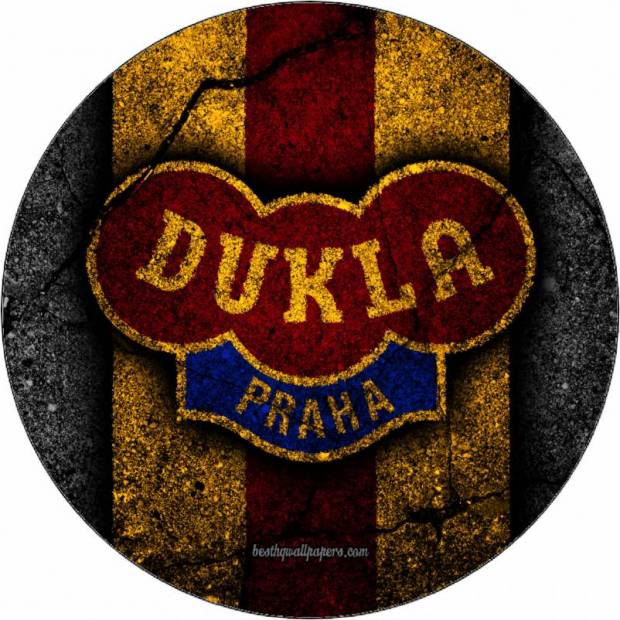 Jedlý papier Logo Dukla Praha 19,5 cm - Pictu Hap