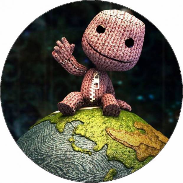 Jedlý papier Littlebigplanet Sackboy na planéte 19,5 cm - Pictu Hap