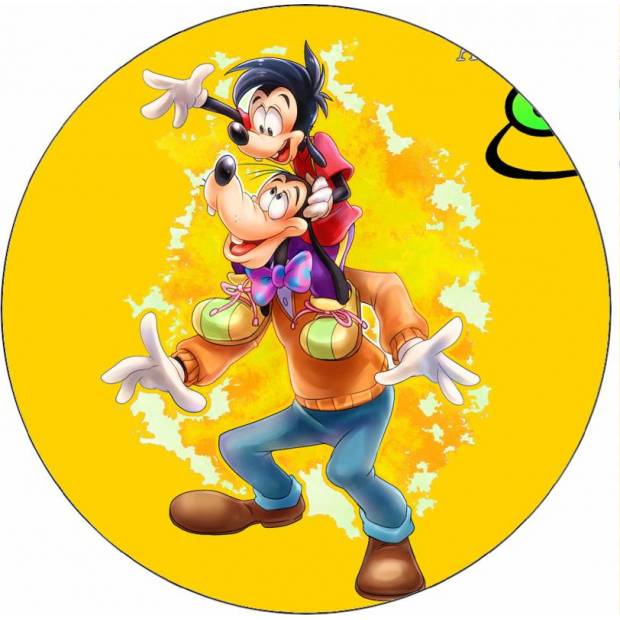 Jedlý papier Goofy a Max 19,5 cm - Pictu Hap