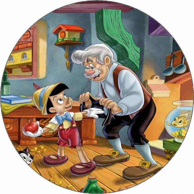 Jedlý papier Pinocchio s dedkom 19,5 cm - Pictu Hap