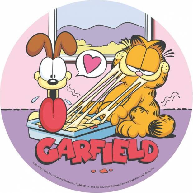 Jedlý papier Garfield 20cm - Dekora