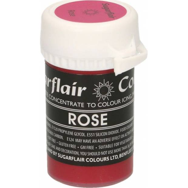 Gélová farba rose pastel 25g - Sugarflair