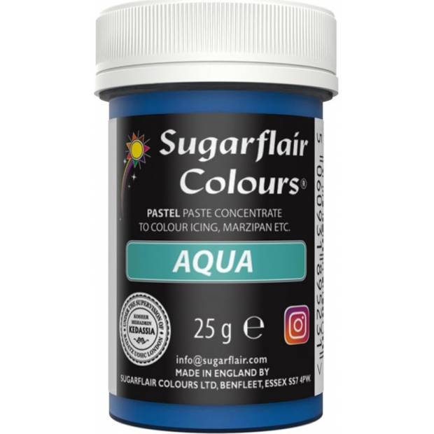 Gélová farba aqua pastel 25 g - Sugarflair