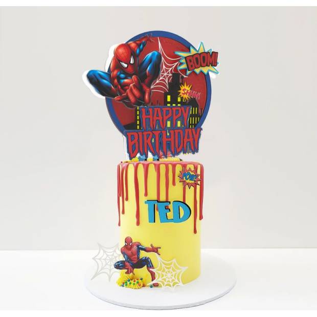 Spiderman topper na tortu - Cakesicq