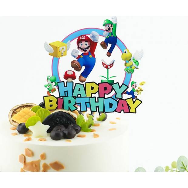 Mario topper na tortu - Cakesicq