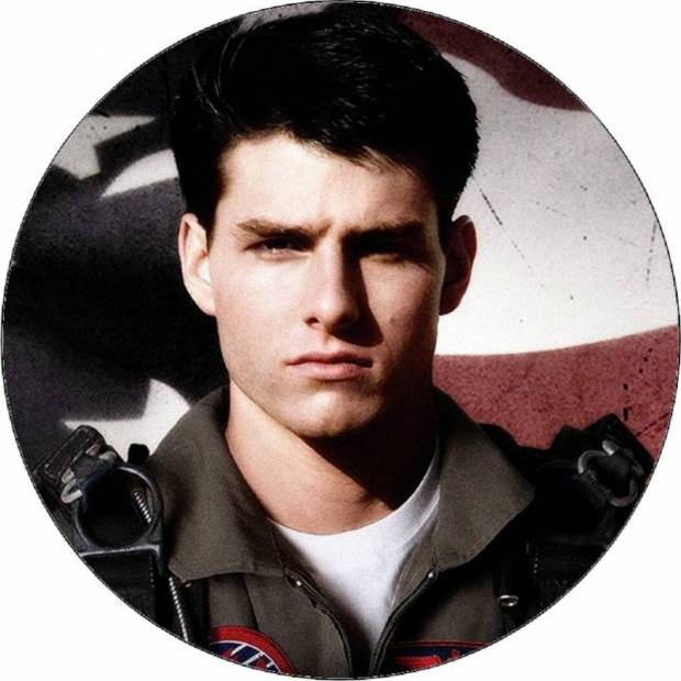 Jedlý papier Top Gun 2 Tom Cruise 19,5 cm - Pictu Hap