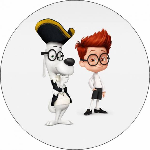 Jedlý papier Peabody a Sherman 19,5 cm - Pictu Hap