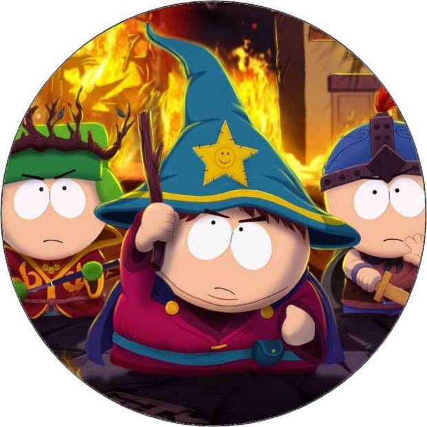 Jedlý papier South Park Halloween Town 19,5 cm - Pictu Hap