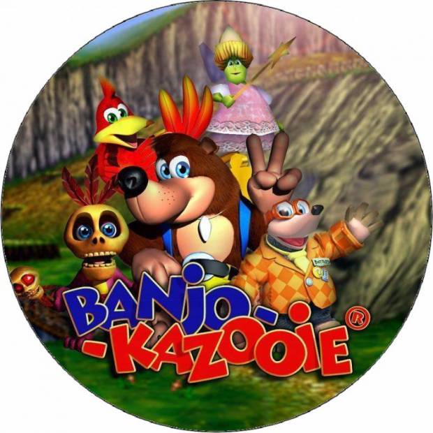 Banjoo kazooie jedlý papier 19,5 cm - Pictu Hap