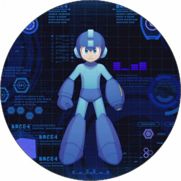 Mega Man jedlý papier 19,5 cm - Pictu Hap