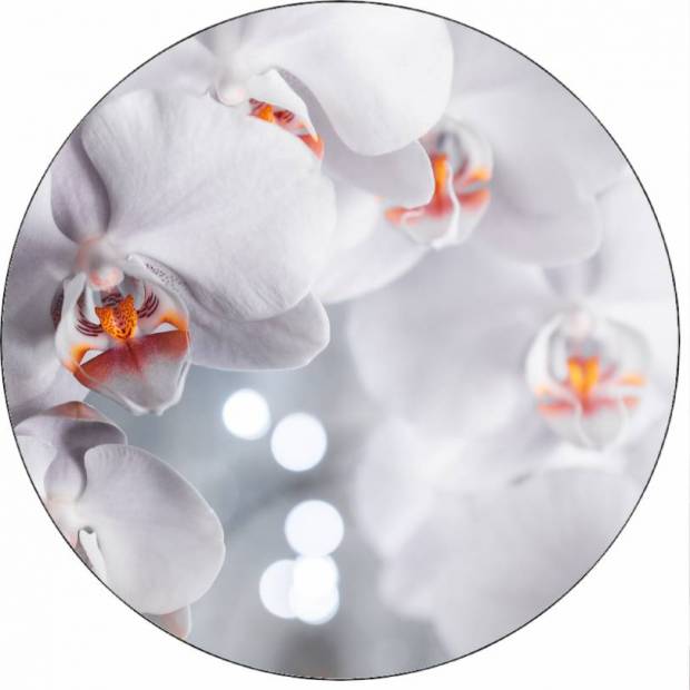 Jedlý papier biela orchidea 19,5 cm - Pictu Hap