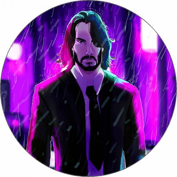 Jedlý papier John Wick animácie 19,5 cm - Pictu Hap