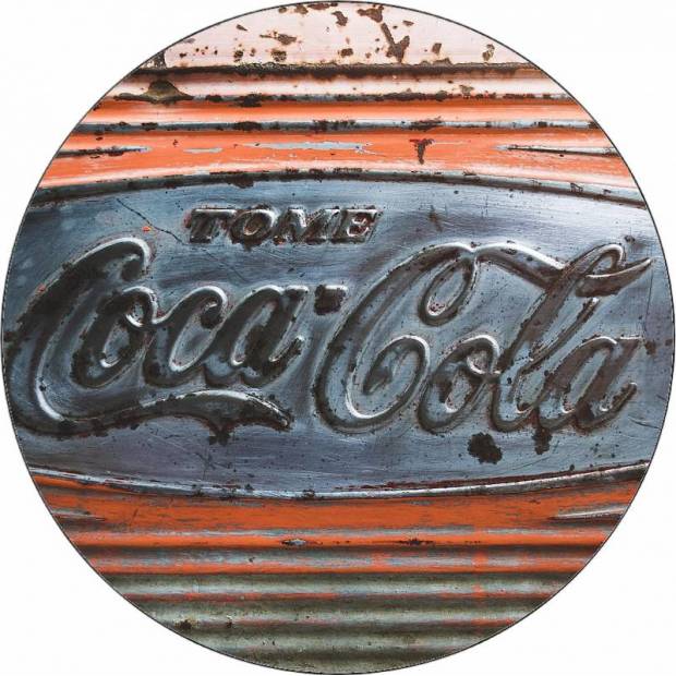 Jedlý papier Coca cola znak vintage 19,5 cm - Pictu Hap