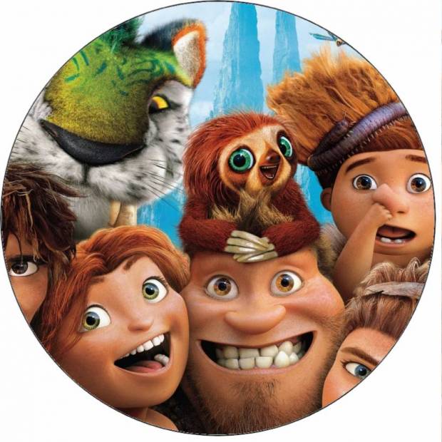 Jedlý papier Croods 19,5 cm - Pictu Hap