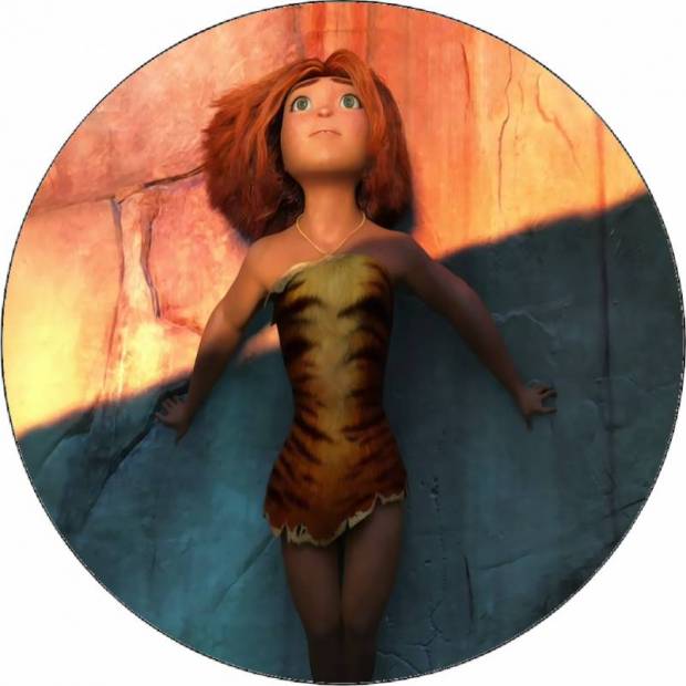 Jedlý papier Croods Íp 19,5 cm - Pictu Hap