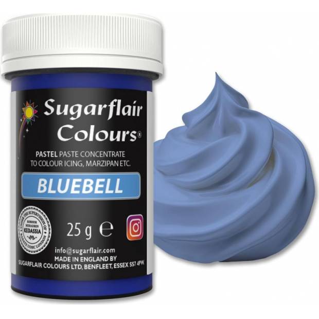 Gélová farba blubell pastel 25 g - Sugarflair