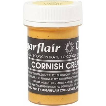 Gélová farba cornish cream 25g - Sugarflair