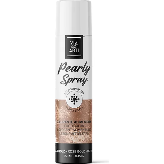 Perleťová farba v spreji rose gold 250 ml - Solchim Food