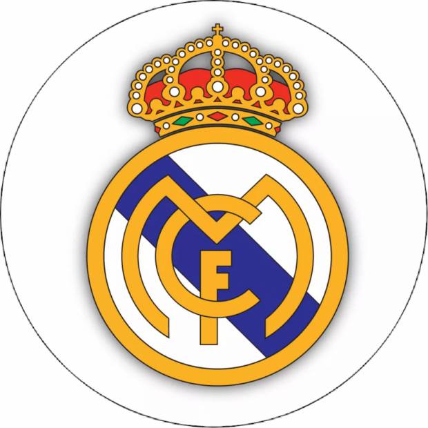 Jedlý papier Real Madrid logo 19,5 cm - Pictu Hap