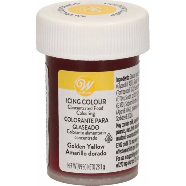 Gélová farba BRIGHT YELLOW 28g - Wilton