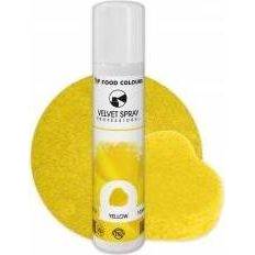 Potravinárske farby Velvet Spray Yellow (100 ml) - dortis