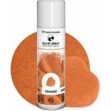 Potravinárske farby Orange Velvet Spray (100 ml) - dortis