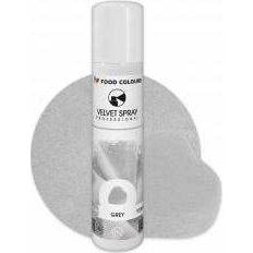 Potravinárske farby Velvet Spray Grey (100 ml) - dortis